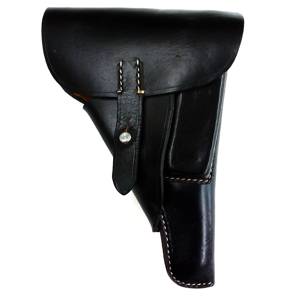 ワルサーP38用 革ホルスター 右/BK