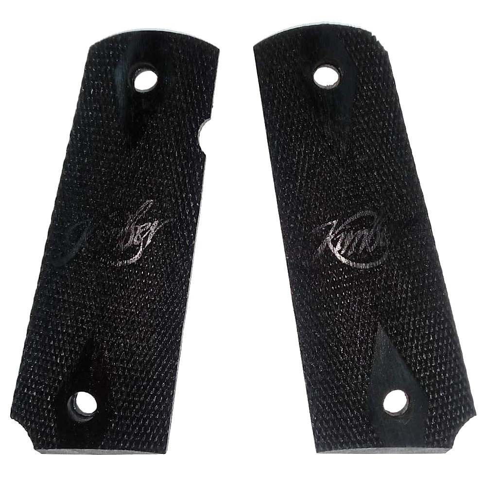 ★ メーカー不明 KIMBER ロゴ グリップ BK