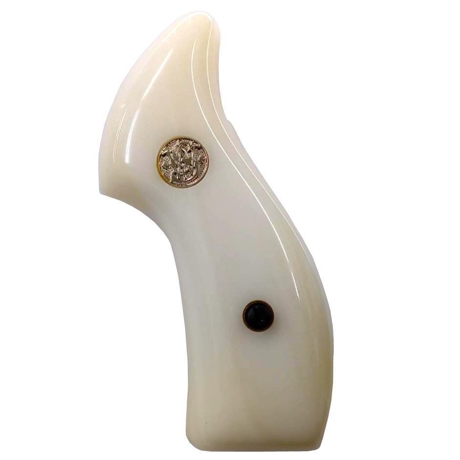 ★ メーカー不明 タナカ Jフレーム対応 アイボリーグリップ