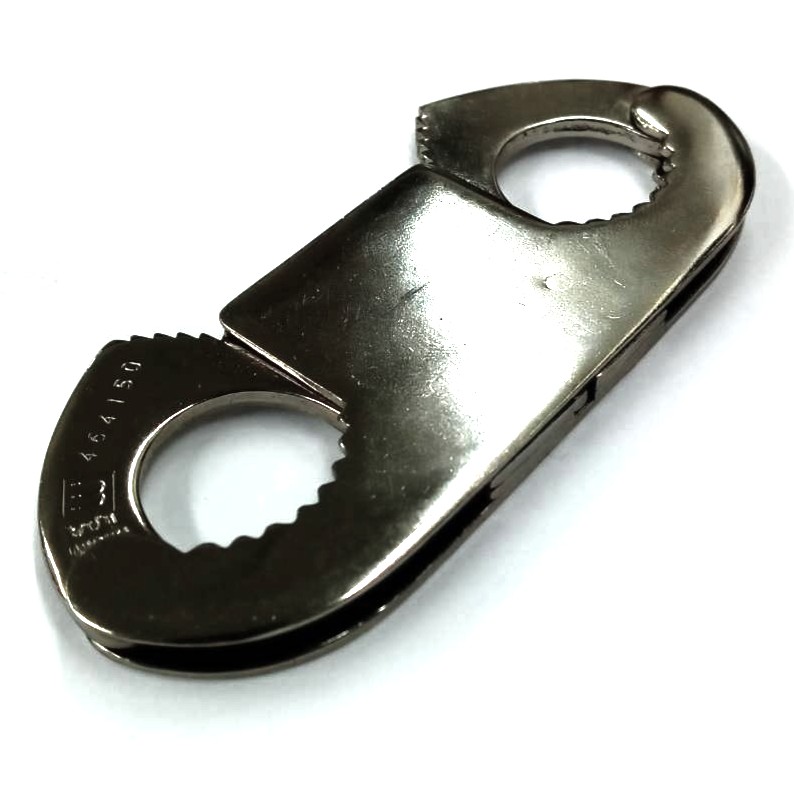 ★ HWC №TC-1 親指用手錠 ニッケルフィニッシュ