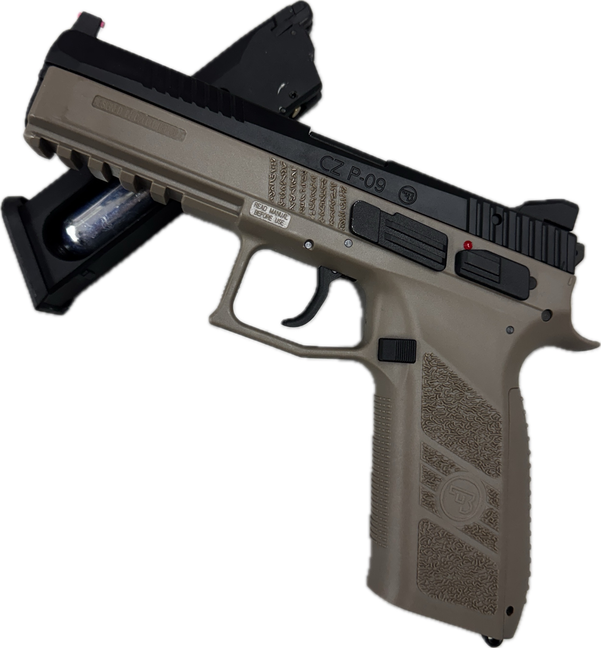 Carbon8　CZ P09 TAN フレーム