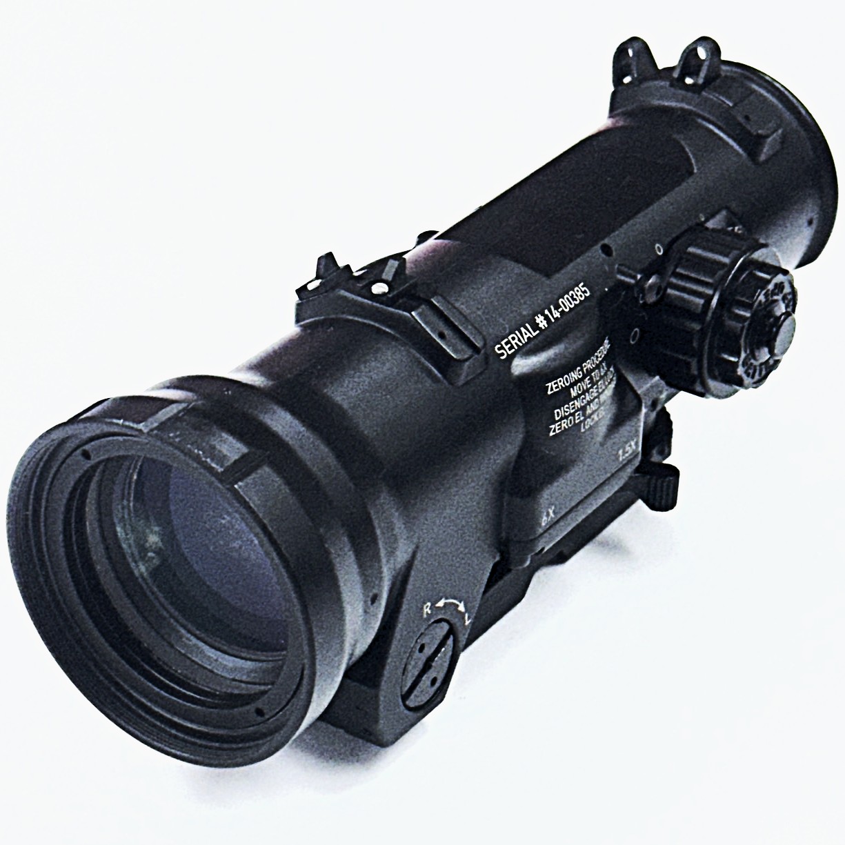 Evolution Gear ELCANタイプ Specter-DR 1.5-6x BK