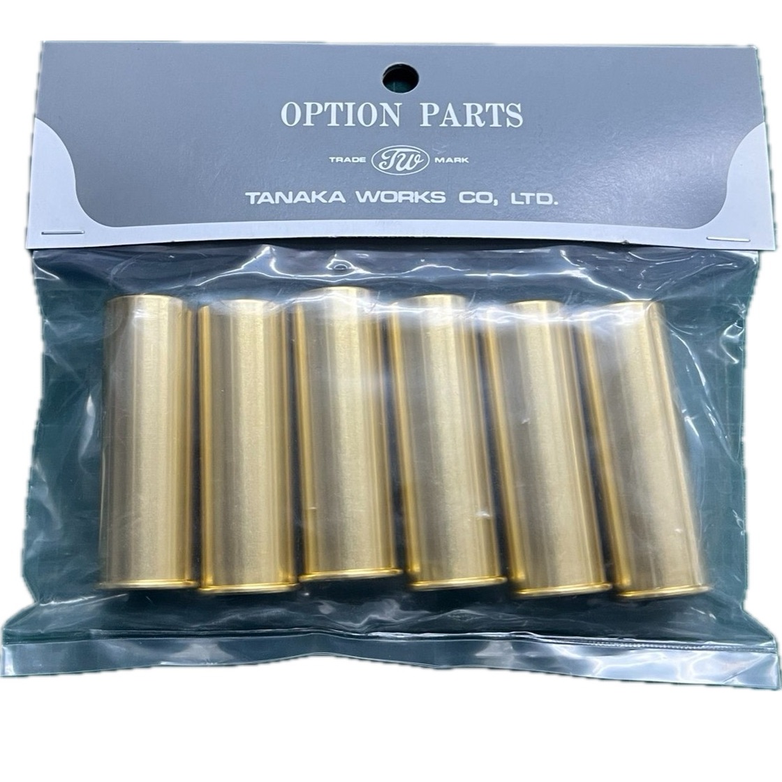 タナカワークス M1897 Ver.2 モデルガン用 金色アルミショットシェル(6発入り)