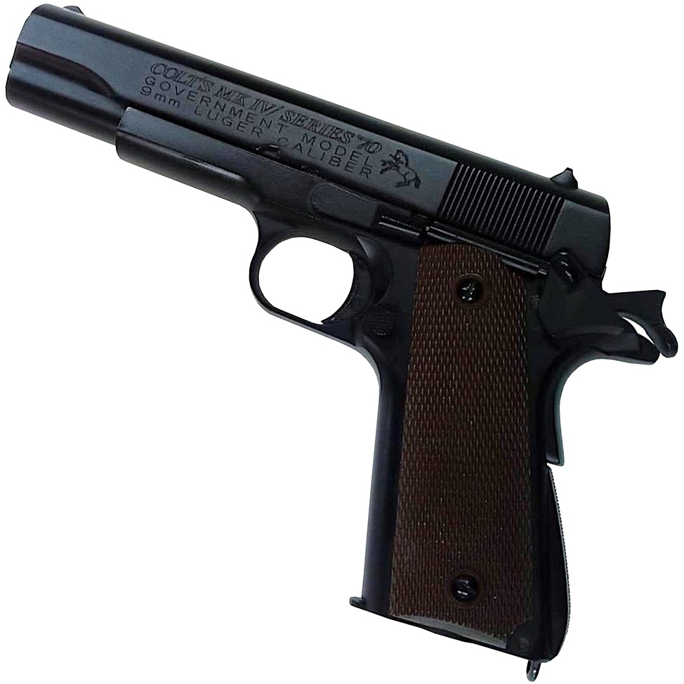 DOUBLE BELL COLT Mk.IV SERIES'70 9㎜刻印