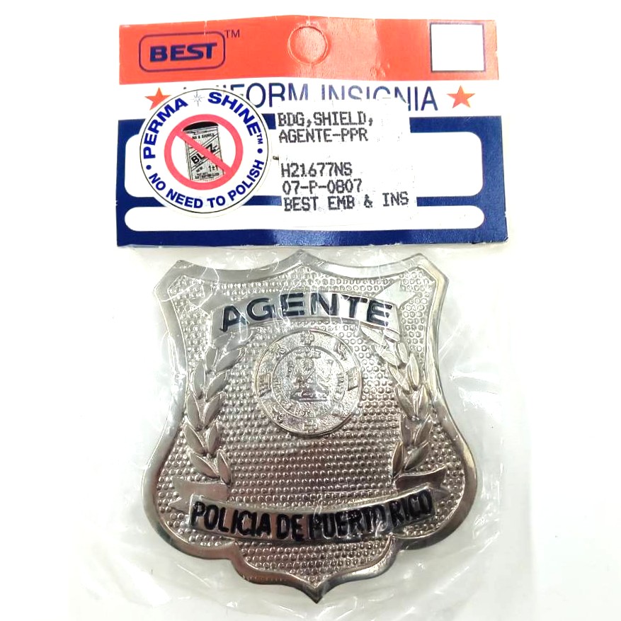Agente Policía de Puerto Rico ①