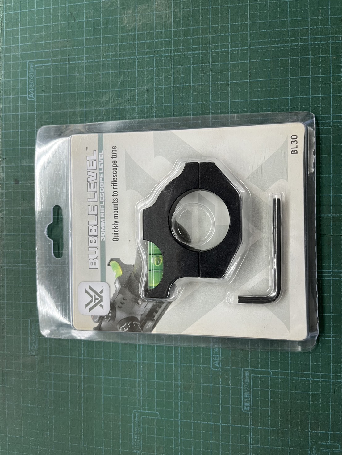 VORTEX BUBBLE LEVEL 30mmチューブ径用 水平器