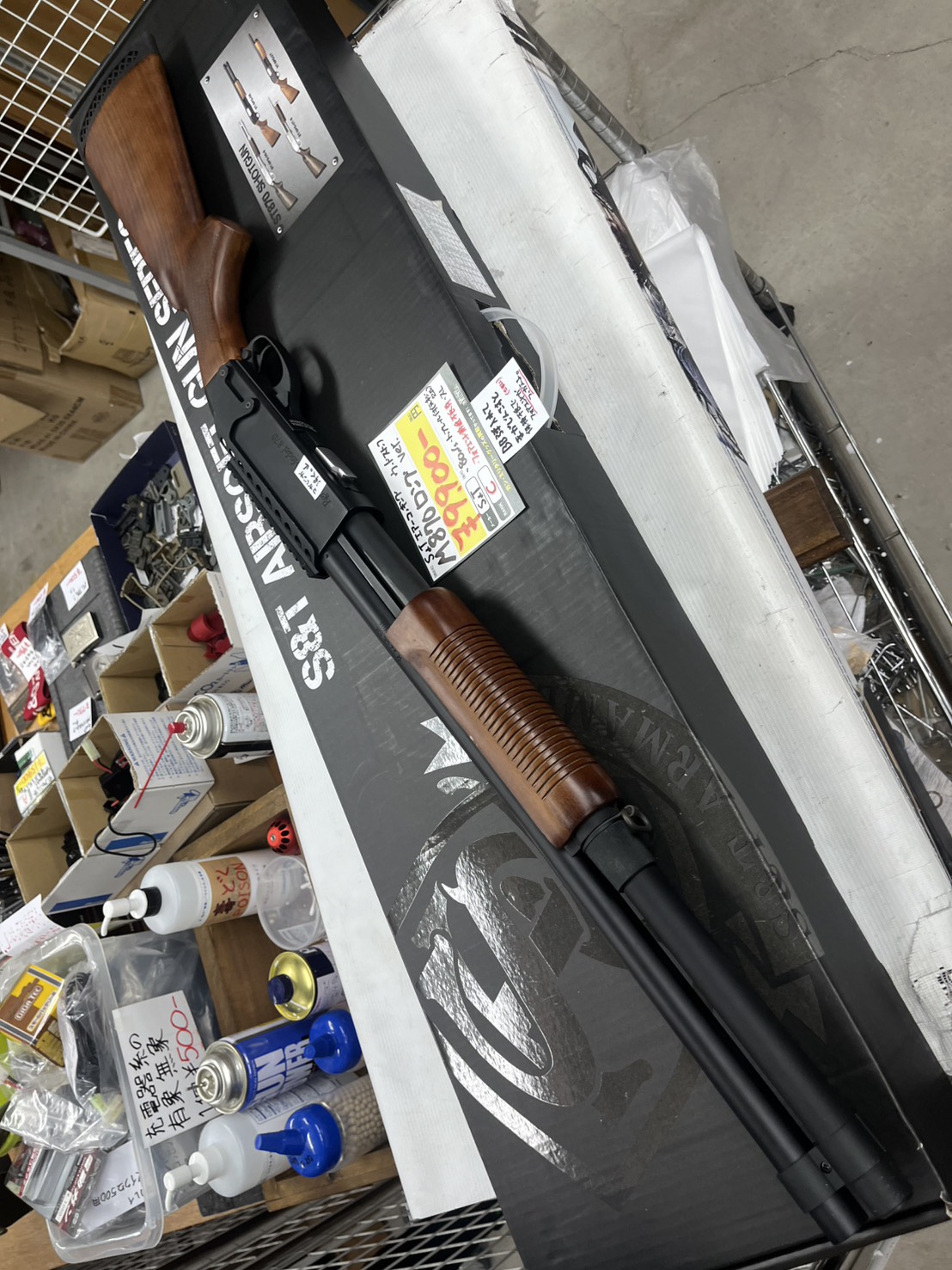 S&T M870 ロング ウッドストックVer BK