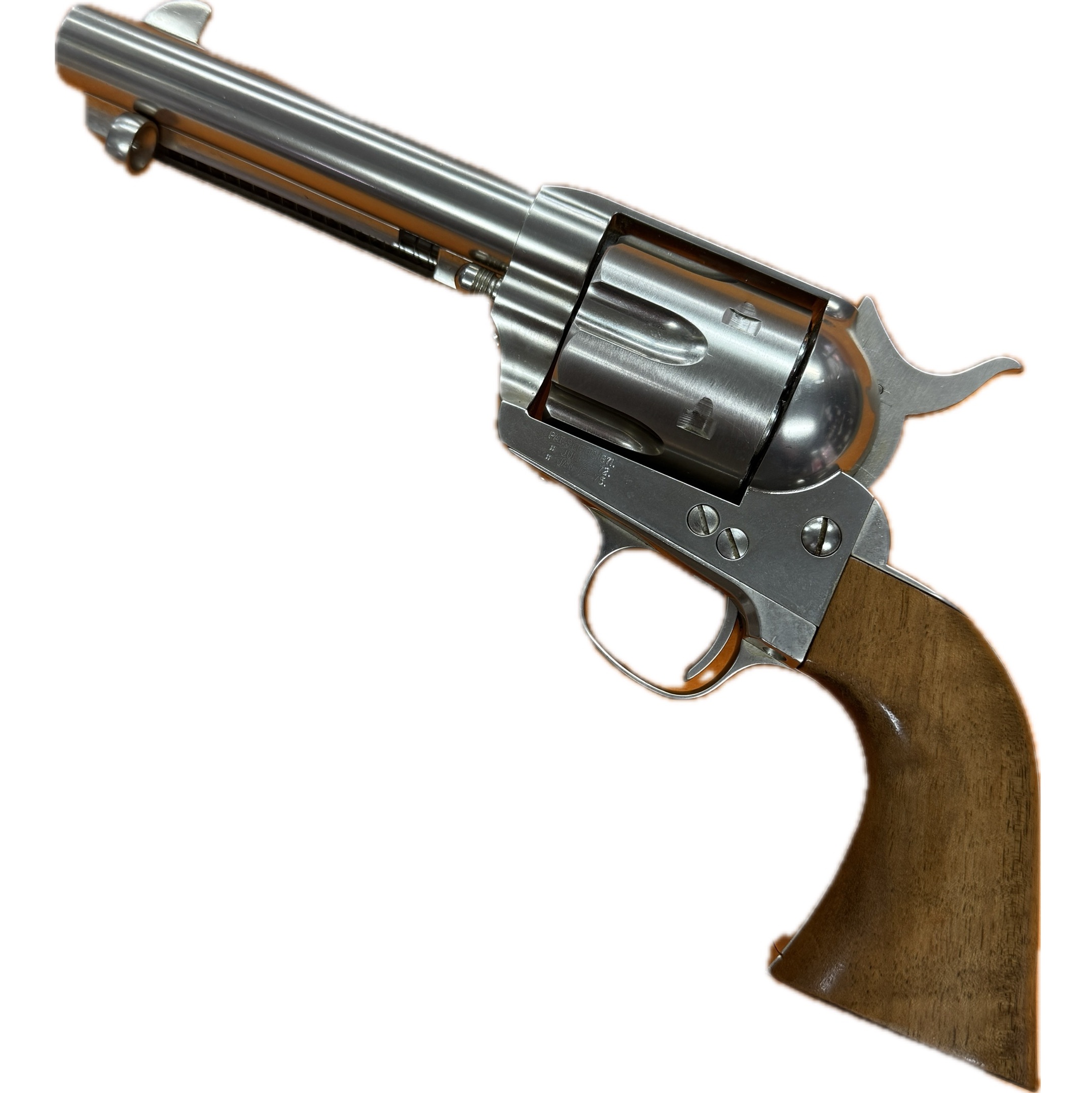 タナカワークス　COLT SAR 1st 4-3/4㌅ Ranger ニッケルフィニッシュ