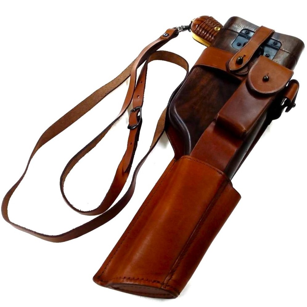 マルシン工業 モーゼル M712用 革ハーネスホルスター