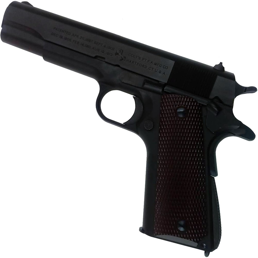 タニオコバ/MULE GM7.5 M1911A1 ミリタリー ブラック トリプルキャップ仕様