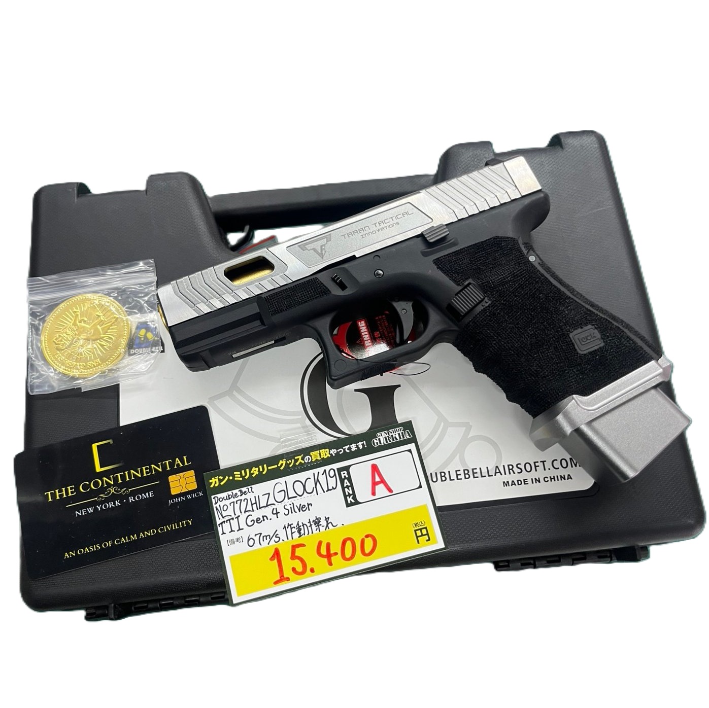 DOUBLE BELL　№772-HLZ TTI G19 Gen.4 SV