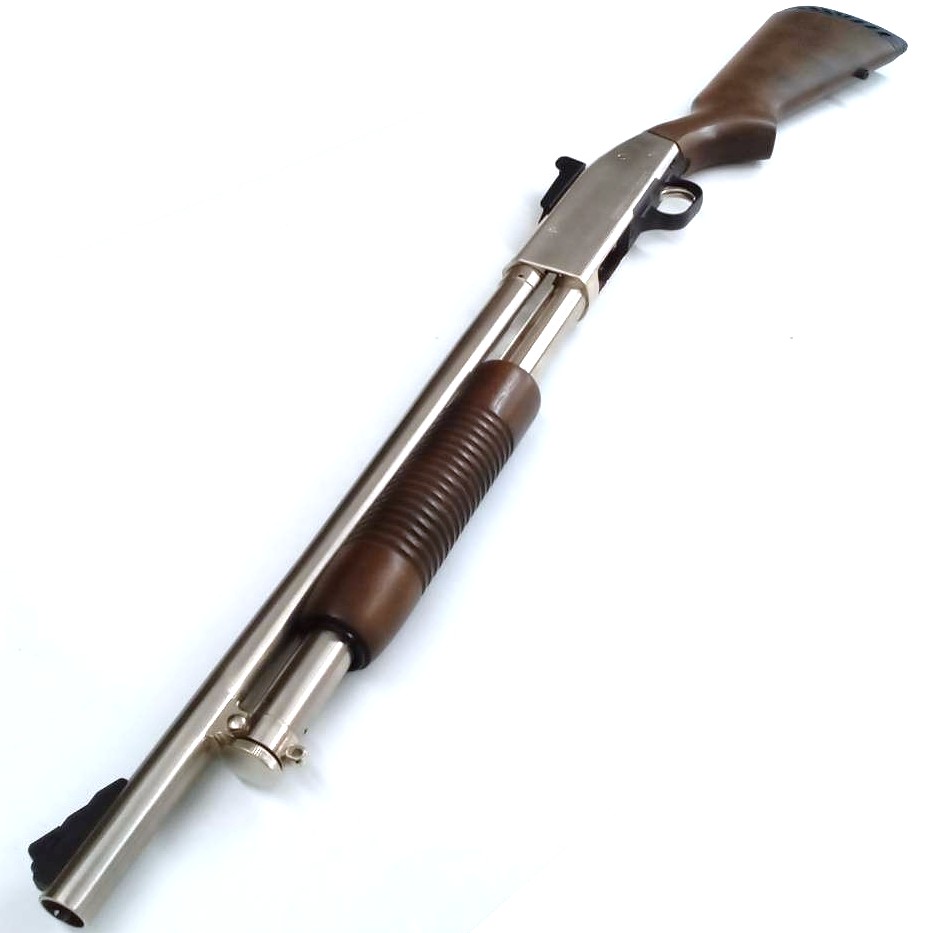 マルシン工業 MOSSBERG M500SSB 8mm マリーナー リミテッド 木製銃床仕様
