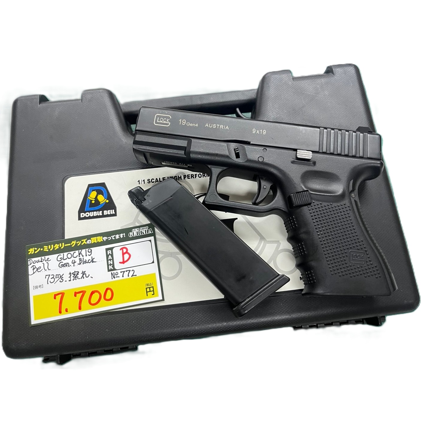 DOUBLEBELL No.772　GLOCK19 Gen.4
