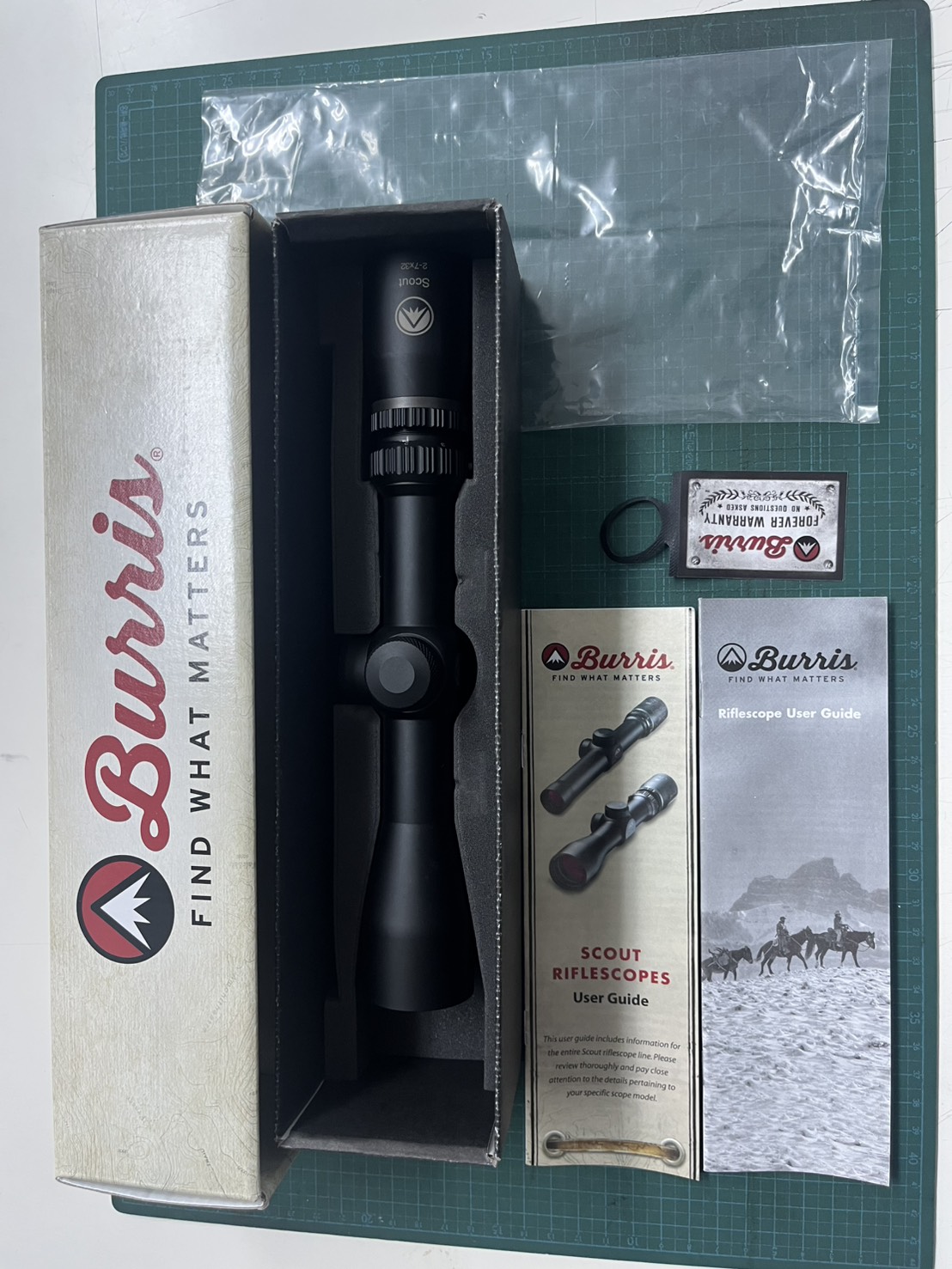 BURRIS SCOUT 2-7x32㎜ Ballistic Plex #200261