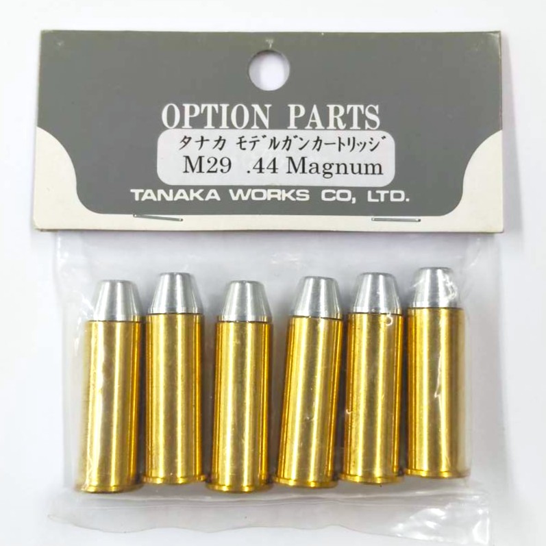 ★ タナカ 44MAGNUM 発火カートリッジ 6発 ②