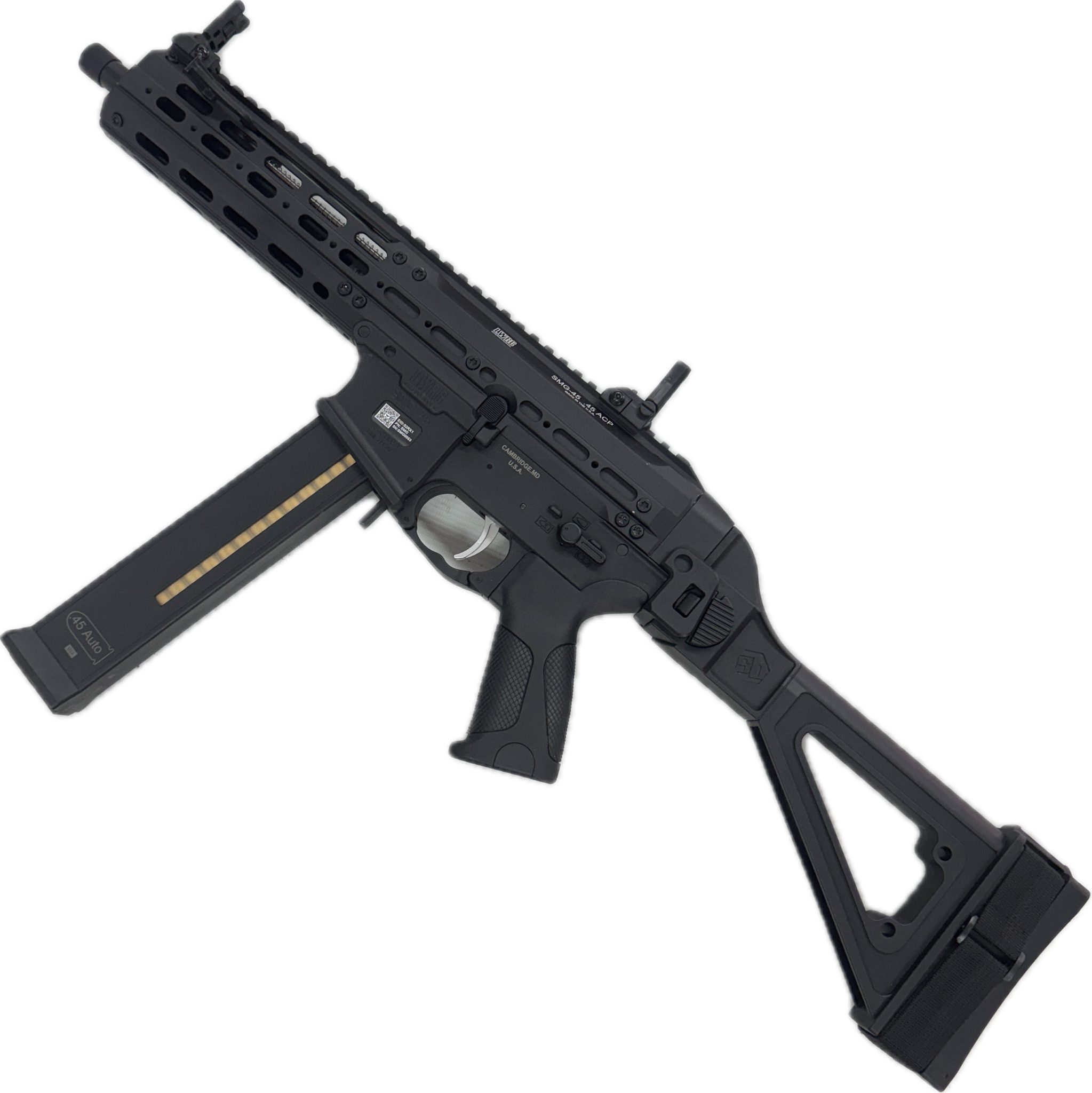 DE Airsoft　LWRCI SMG-45 BK