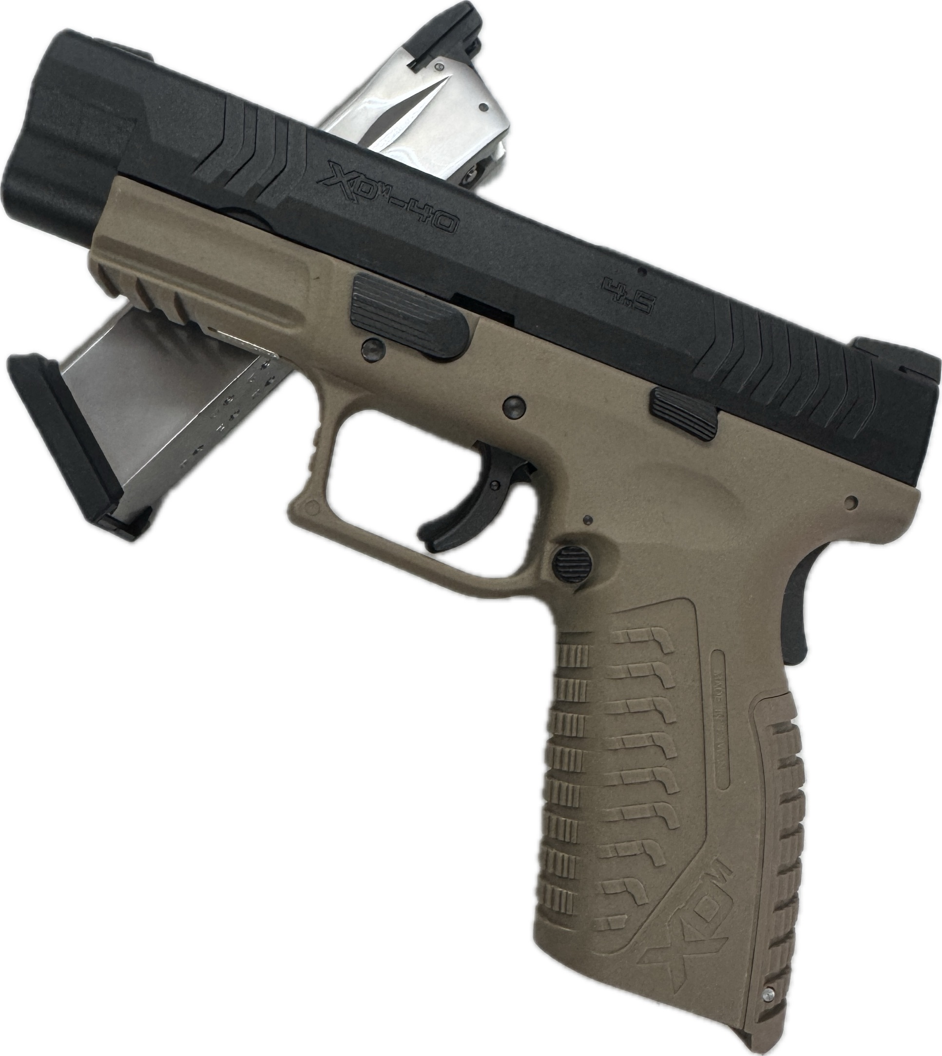 WE-TECH　SFA XDM40 4.5㌅ TAN ①