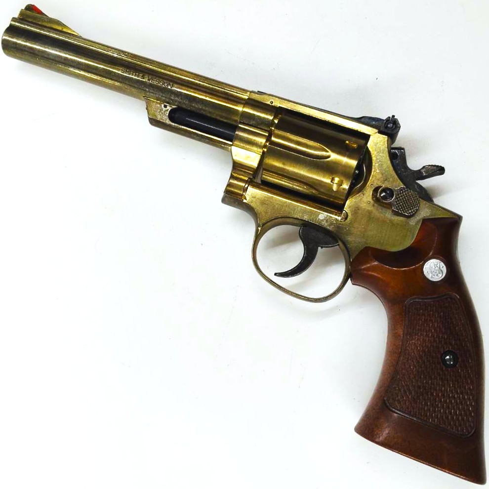 国際産業 №015 金属(SMG有) S&W M19 6㌅
