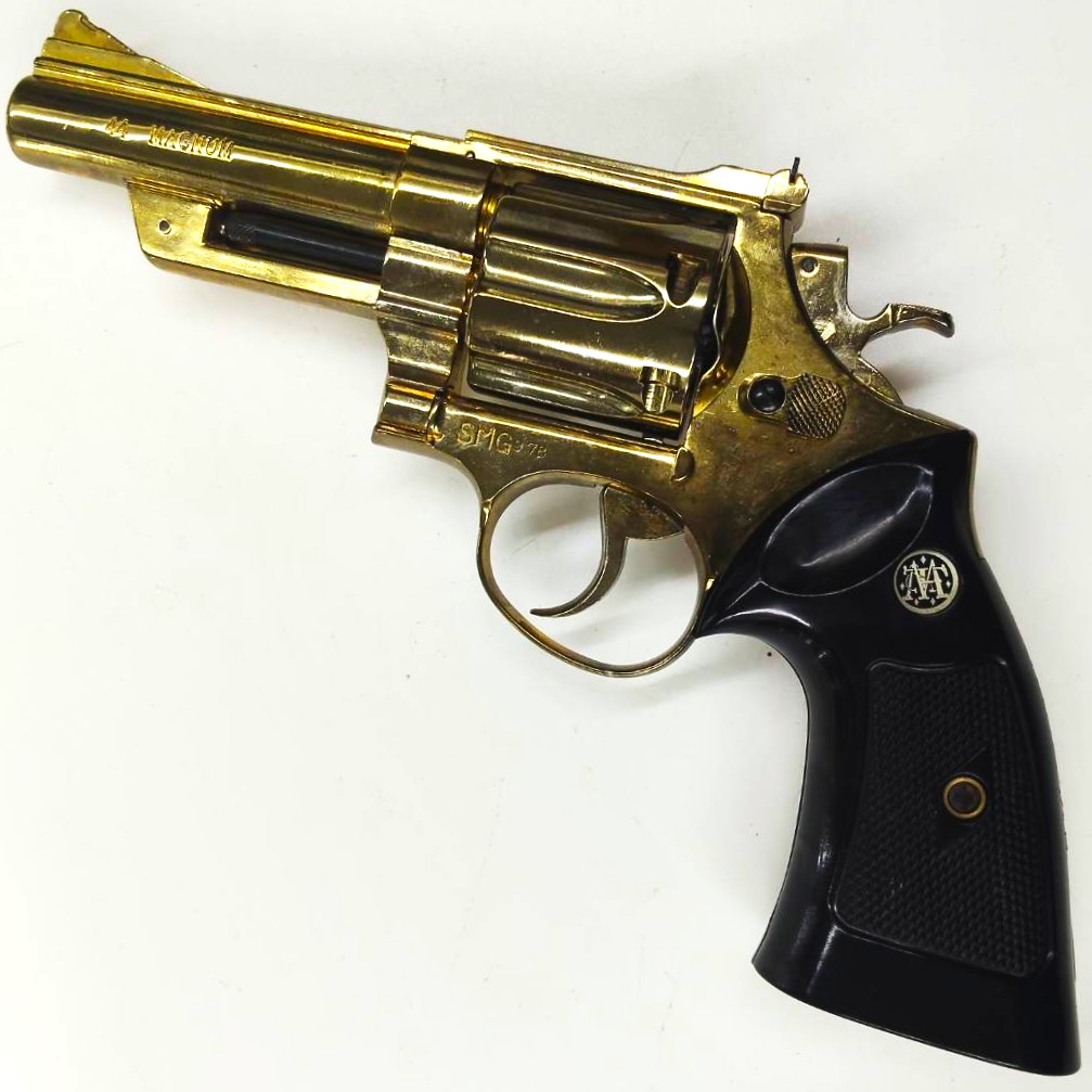 国際産業 №016 金属(SMG有) S&W 44マグナム 4㌅
