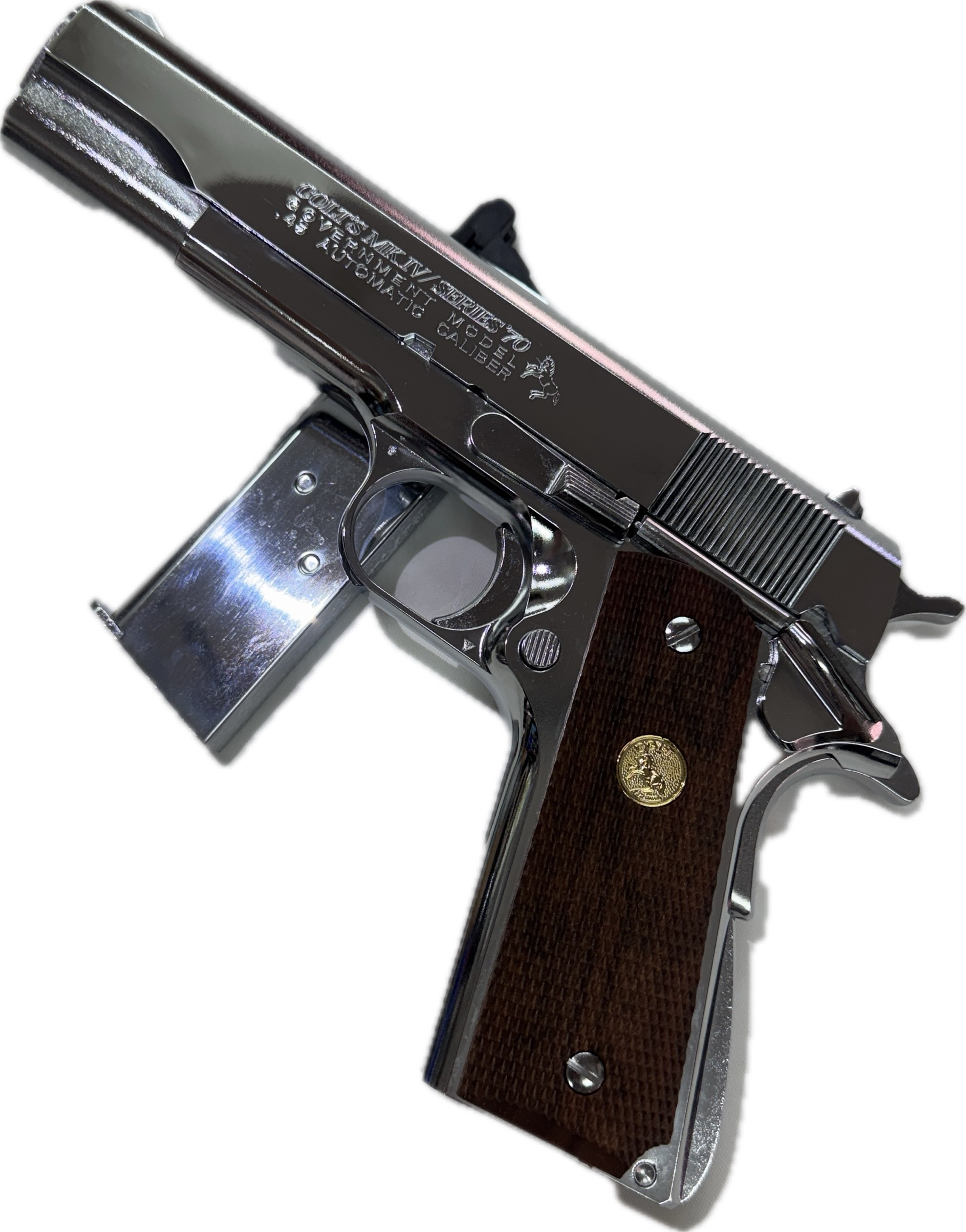 東京マルイ　COLT Mk.IV SERIES'70 Nickel Finish