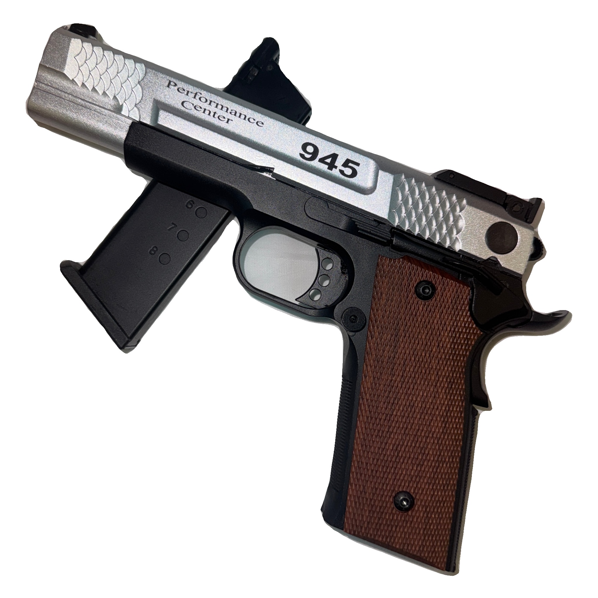 DOUBLE S&W M945 スライドSV ブラウングリップ(樹脂スライド)