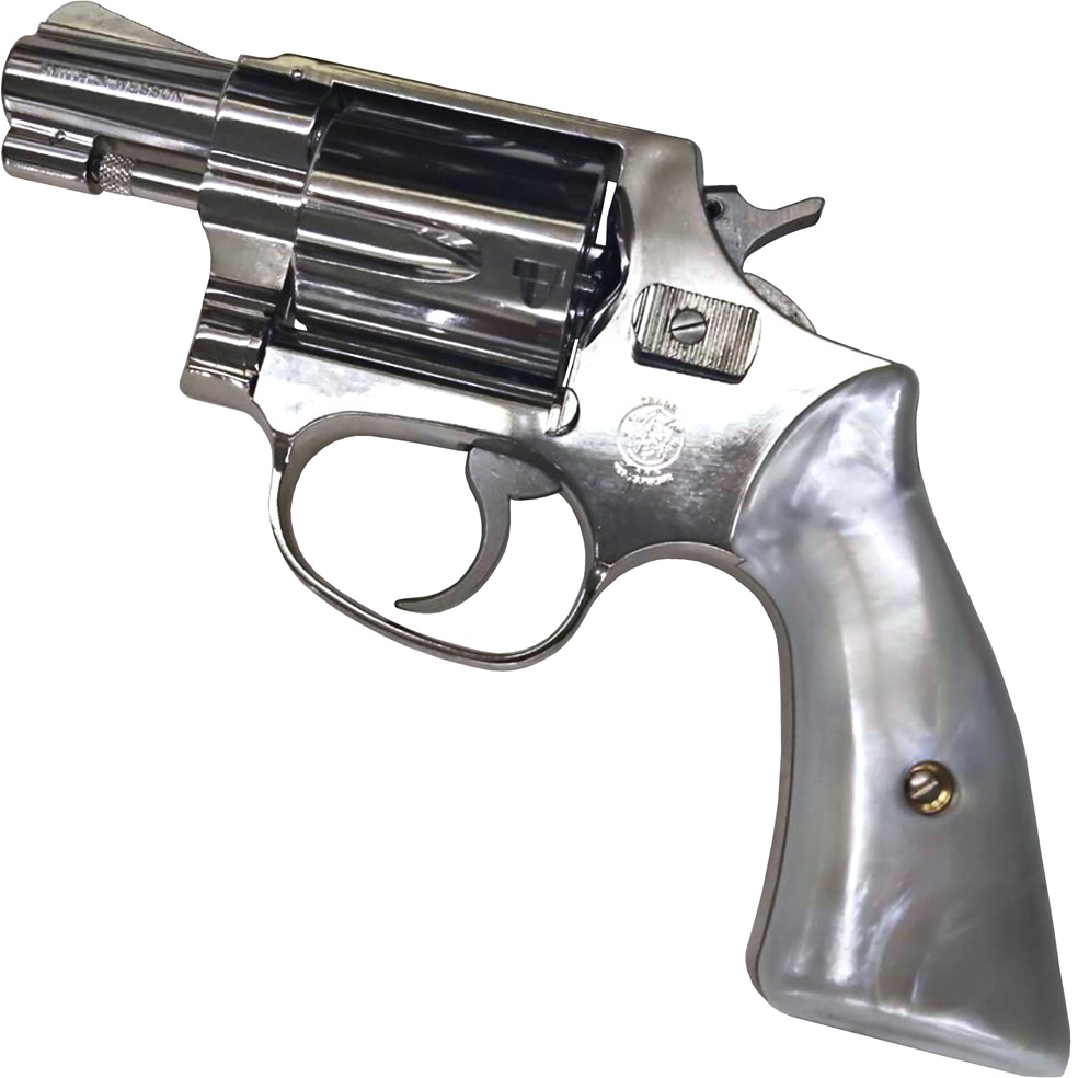 タナカ S&W M36 2㌅ ニッケルフィニッシュ スクエアバット