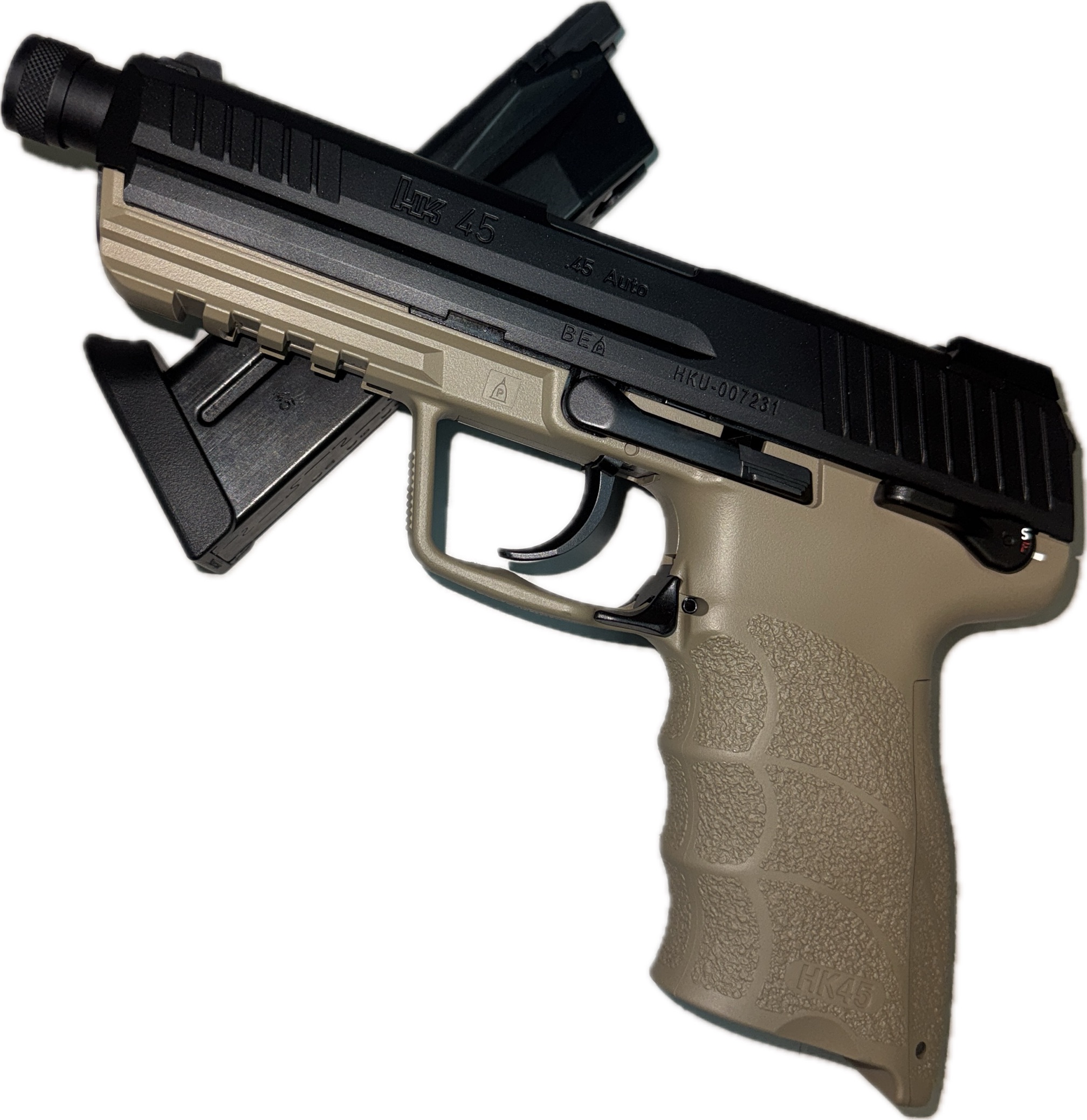 東京マルイ　HK45 TACTICAL FDE