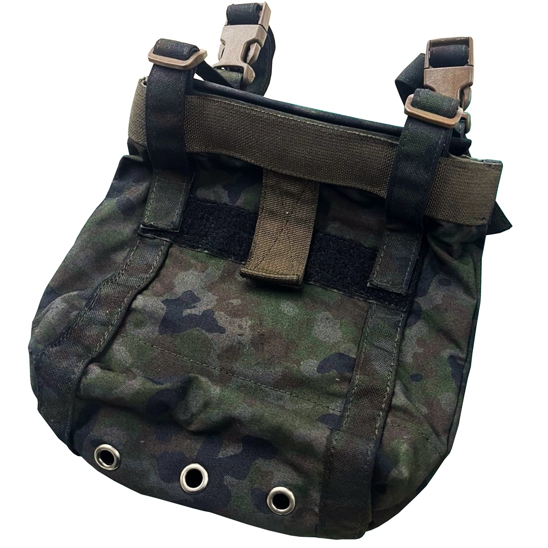 田村装備開発 ダンプポウチ JGSDF 黒染めカスタム