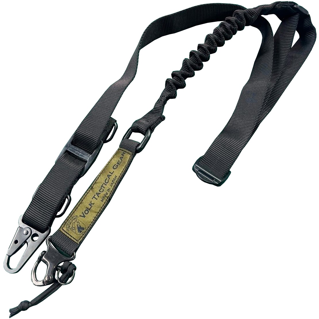 VOLK TACTICAL 2WAY バンジー スリング BK