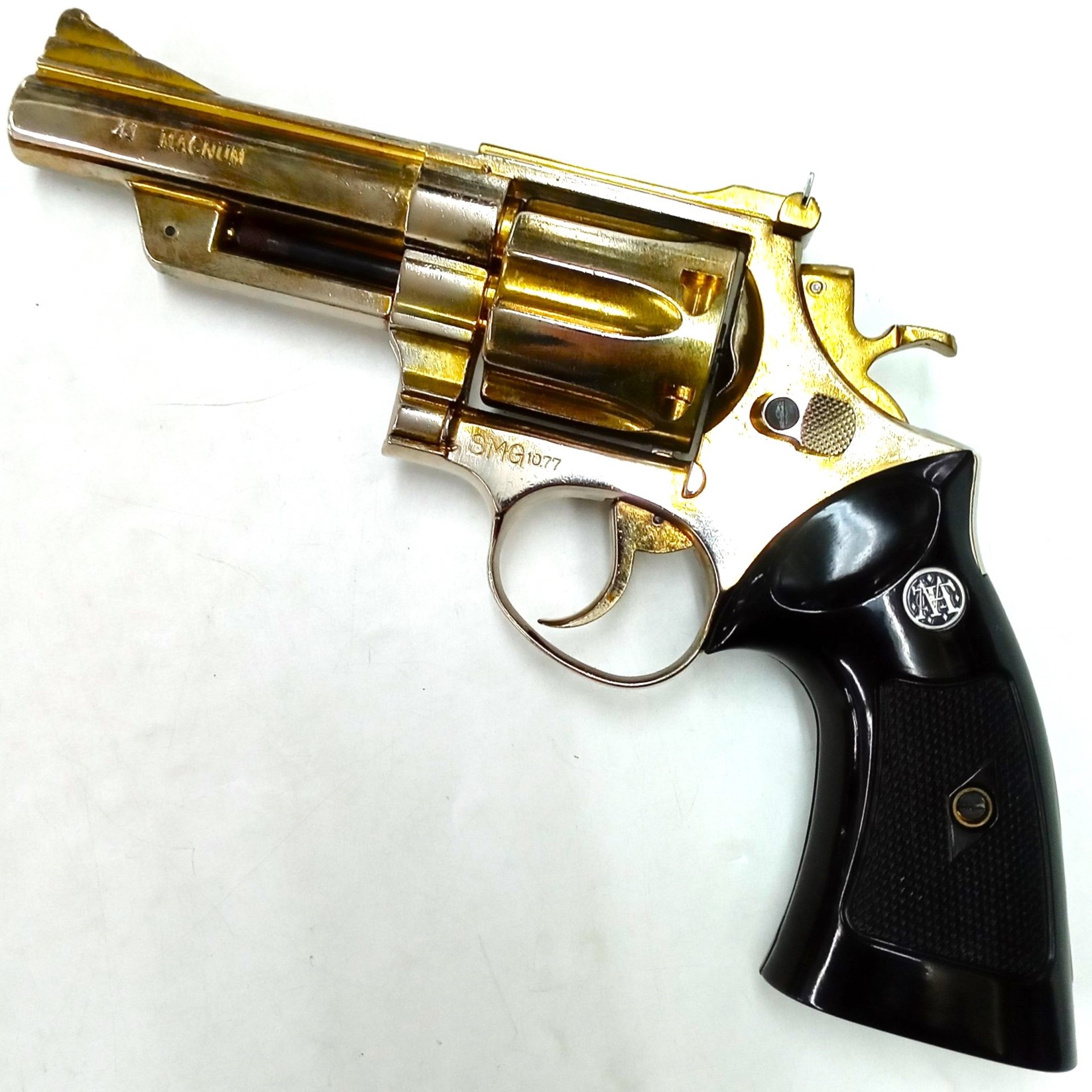 【中古】No.14 旧型 コクサイ S&W M29 4インチ 真鍮メッキ 金属製