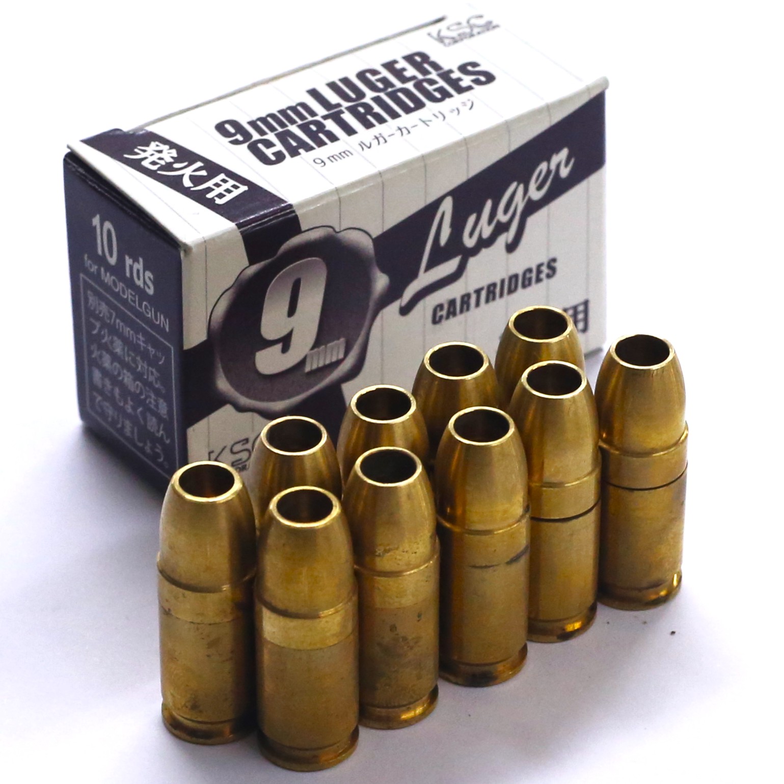 KSC 旧箱 9㎜ Luger 発火カート 10発 ①