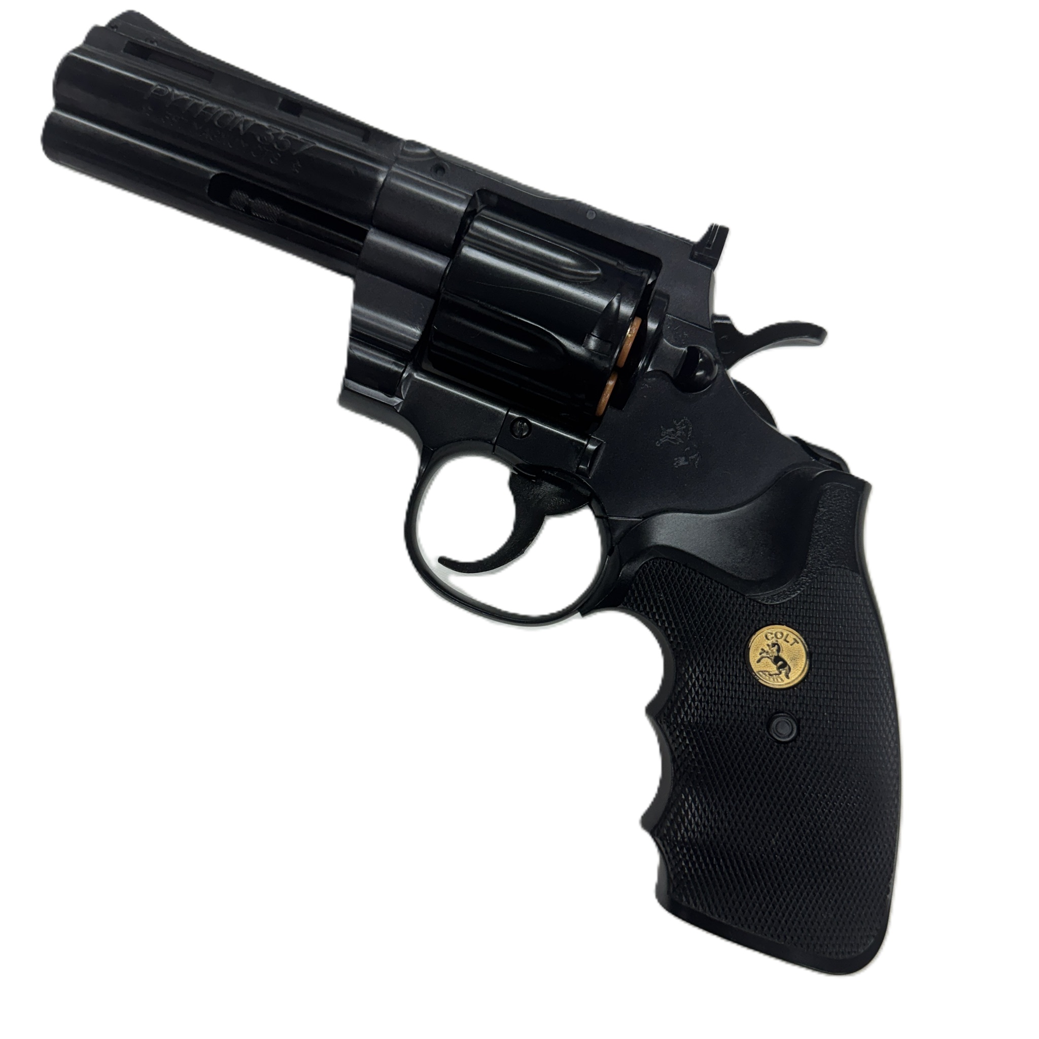 東京マルイ　COLT PYTHON 4inch BK 10歳以上用エアコッキングガン