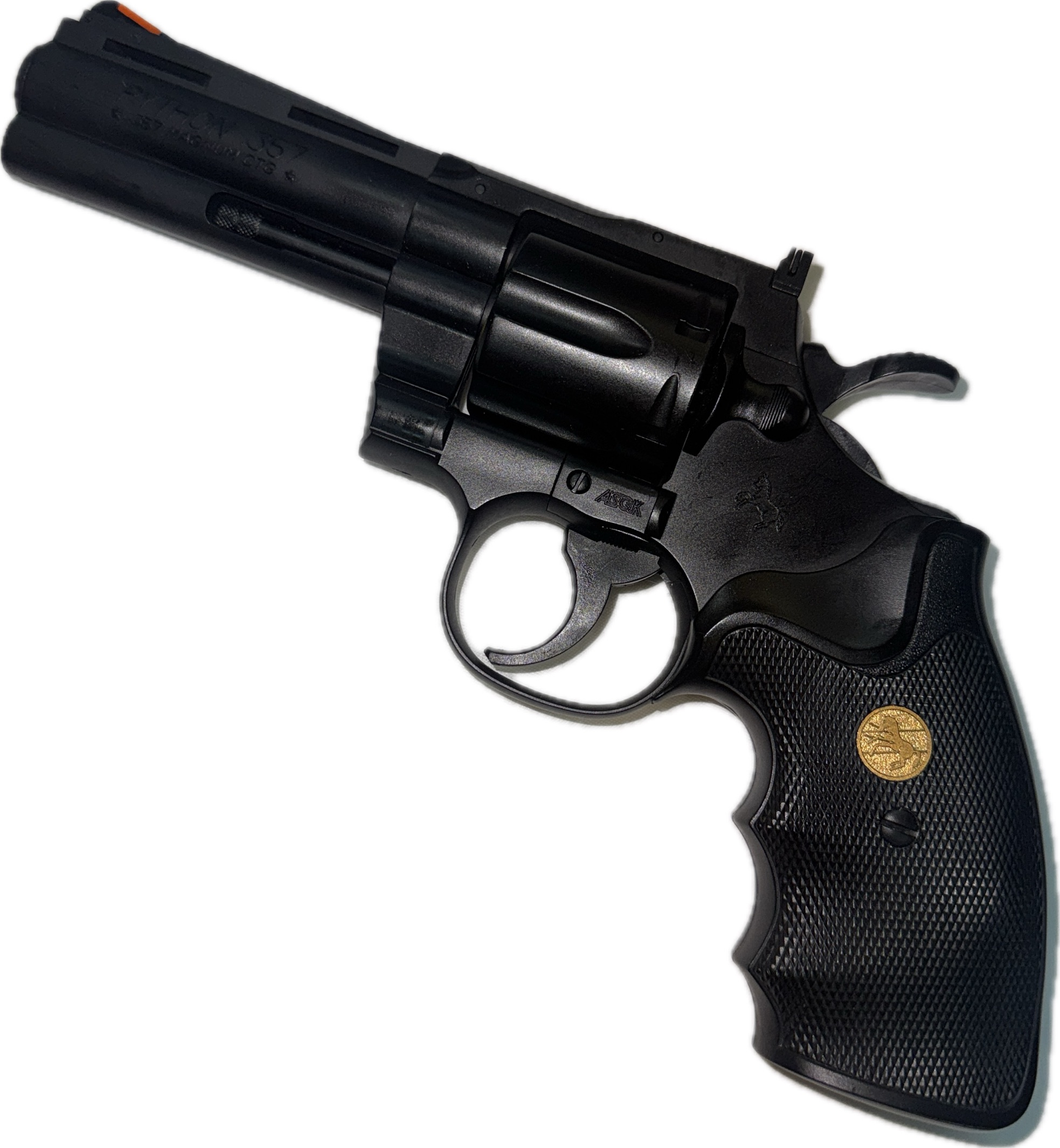 クラウンモデル　COLT PYTHON 4inch BK