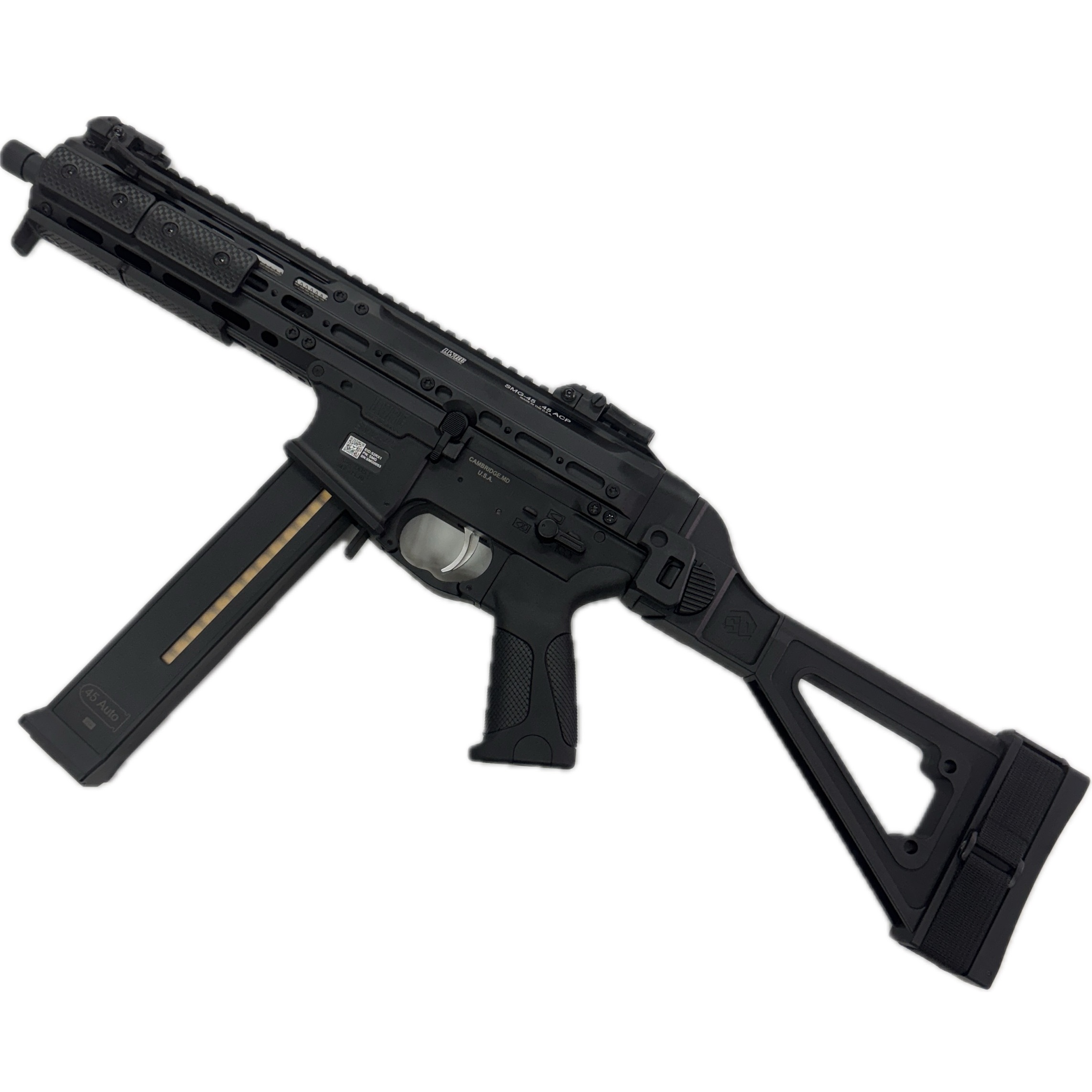 DE Airsoft　LWRCI SMG-45 BK Airsoft97 Ultimateカスタム