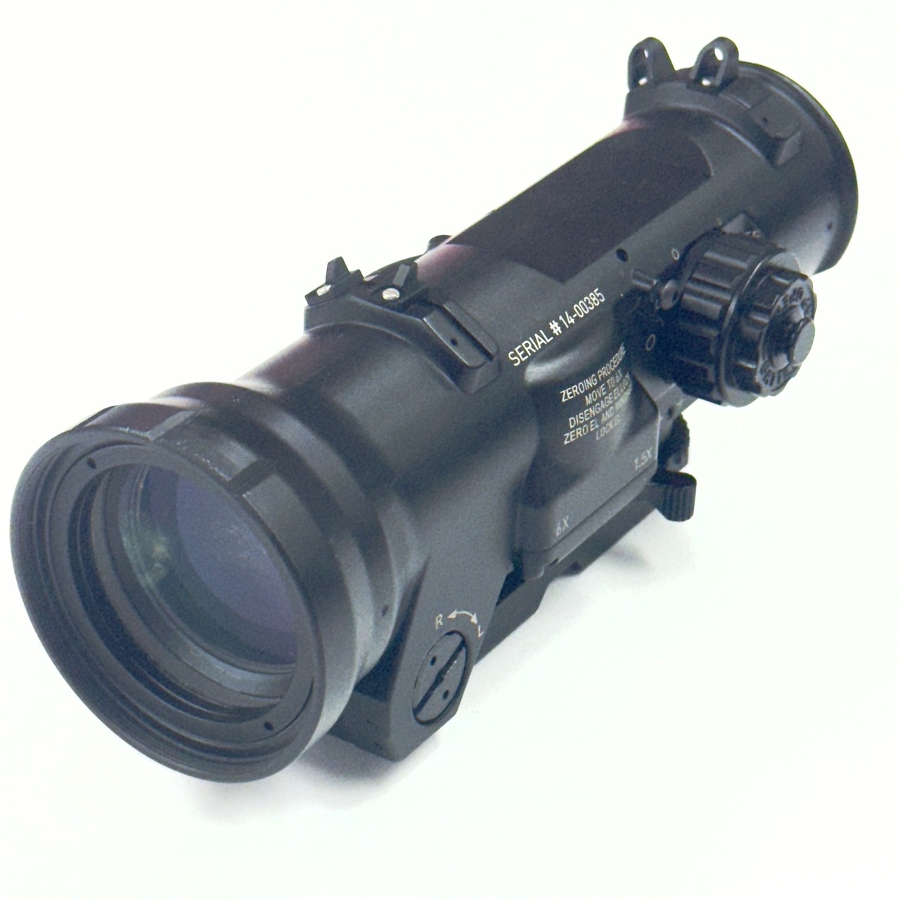 Evolution Gear ELCANタイプ Specter-DR 1.5-6x BK