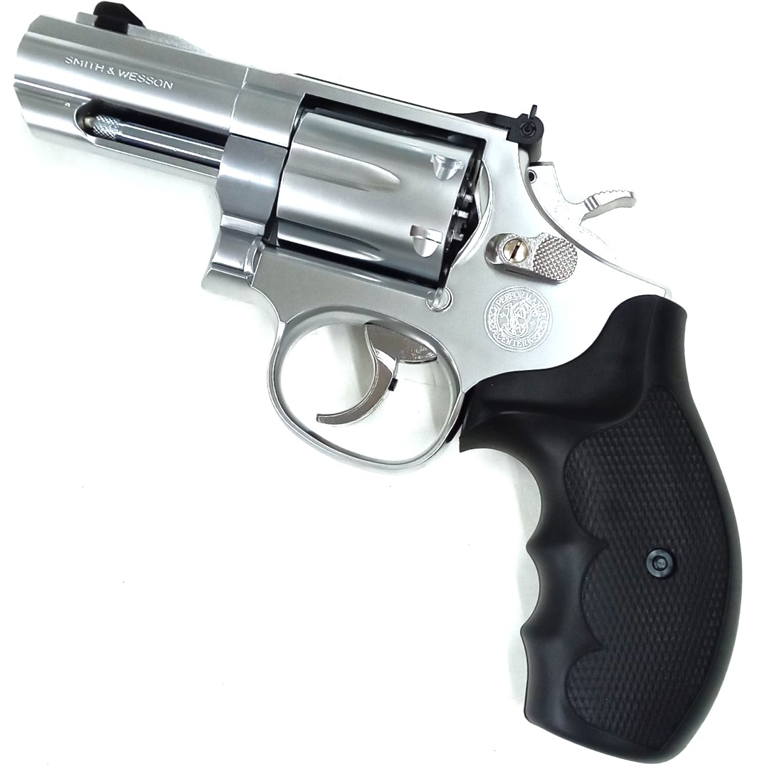 【中古】タナカ S&W M66 PC Fコンプ 3インチ ステンレスフィニッシュ Ver.3