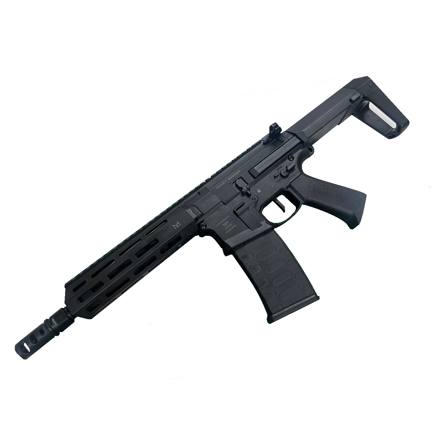 DE Airsoft　Honey badger Q SBR BK
