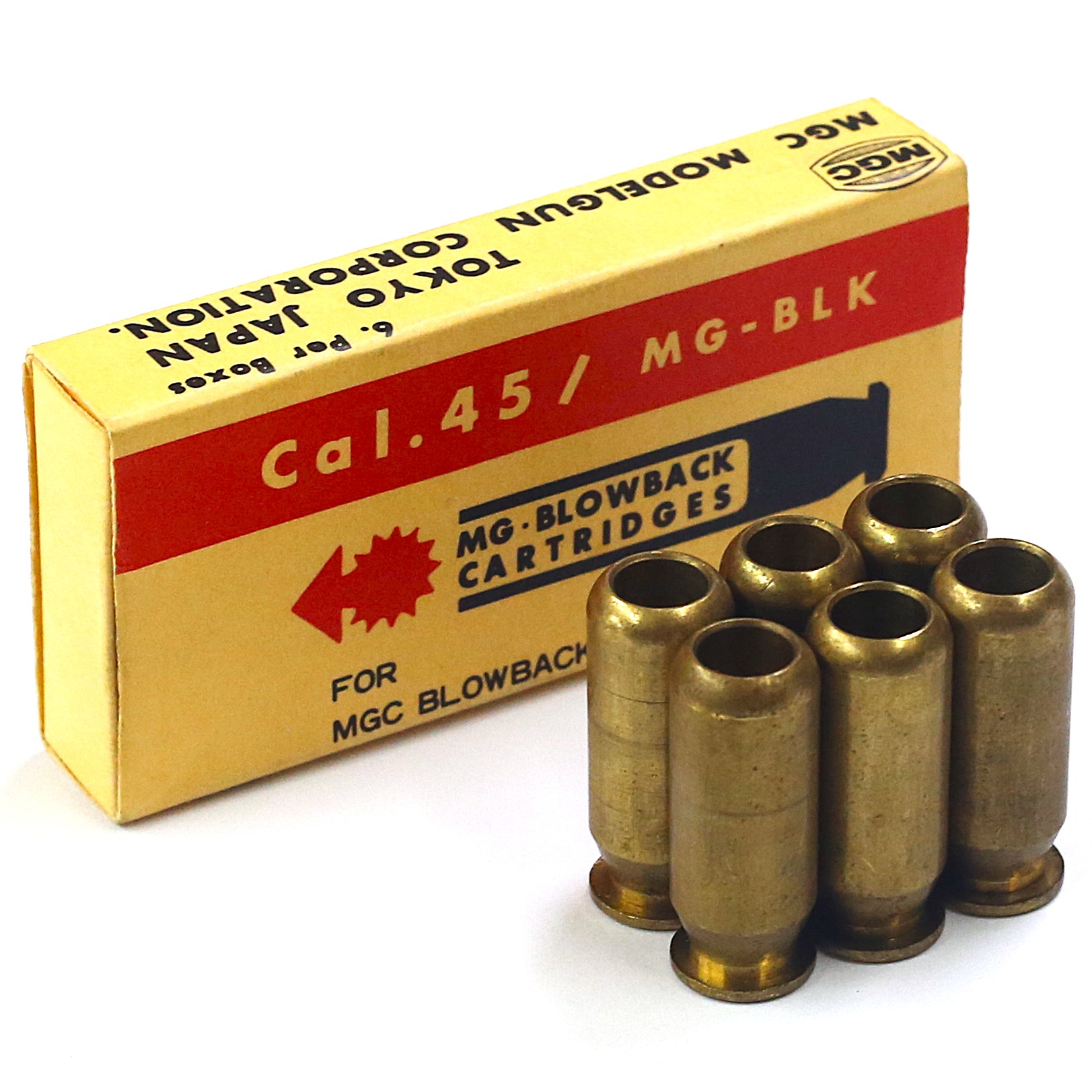 MGC GM2 GM4 .45ACP CP-BLK オープンカート 6発