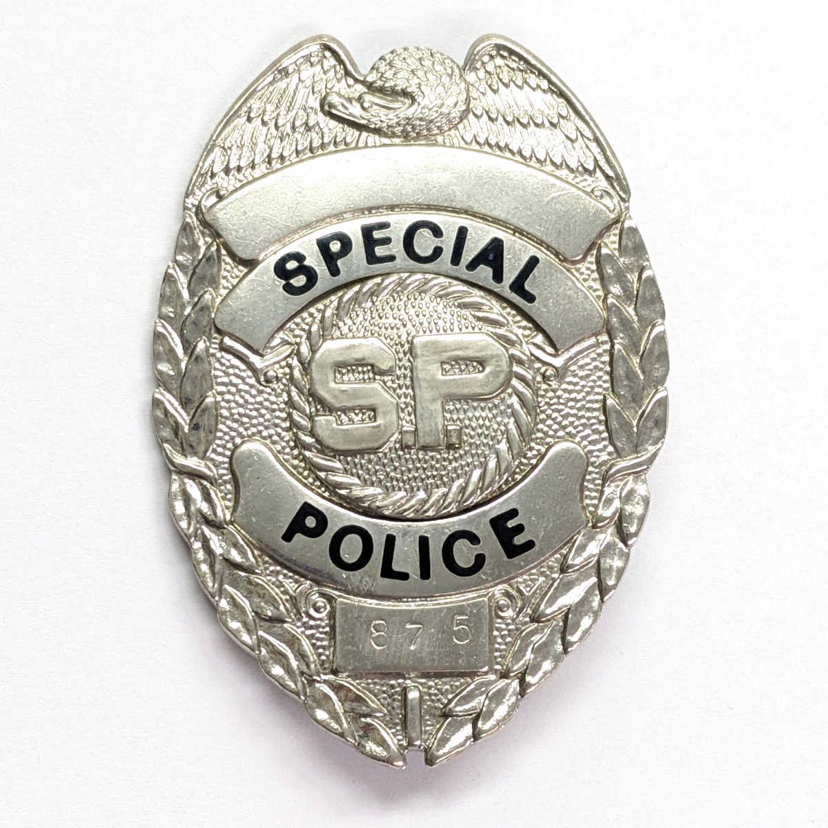 Special Police SP バッジ シルバー