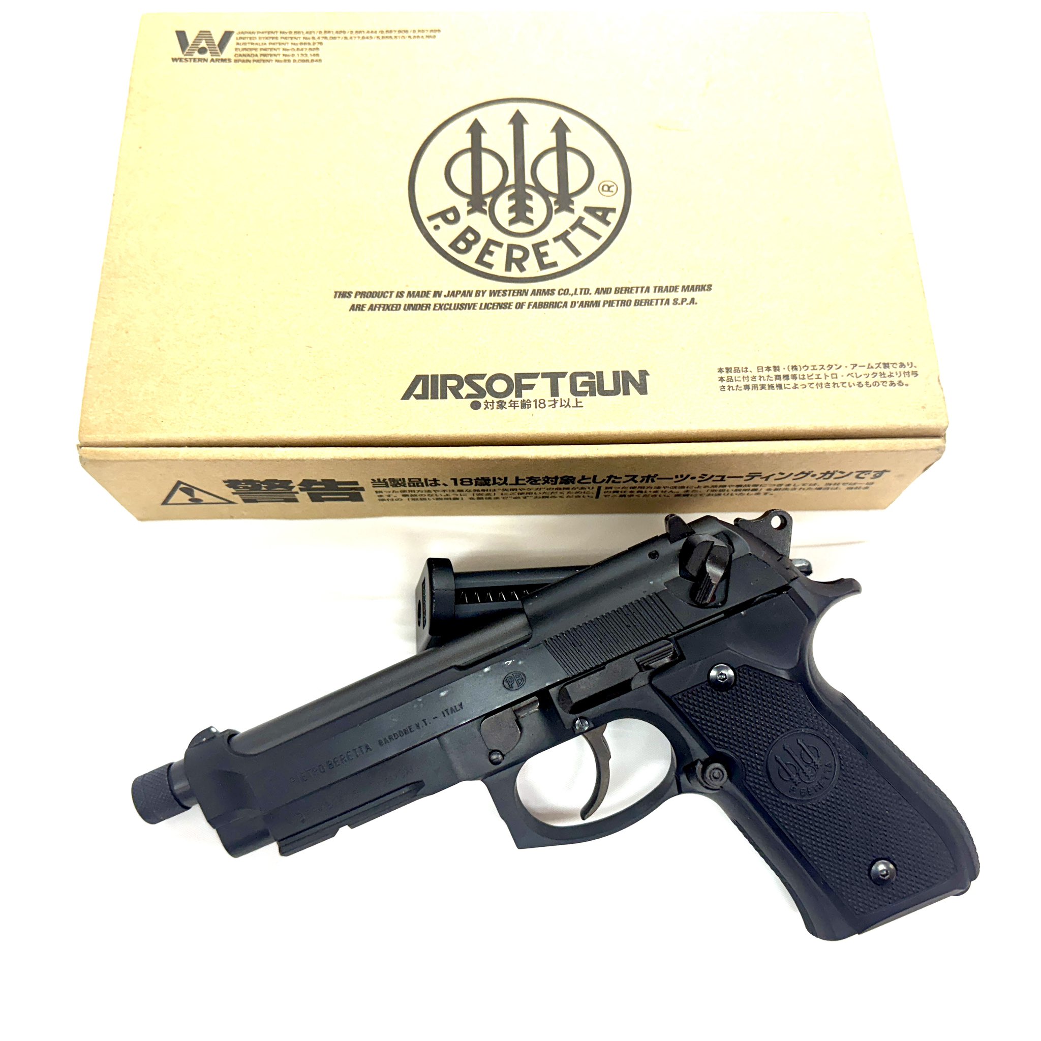 Western Arms 旧型 M9A1 Carbon Black GBB