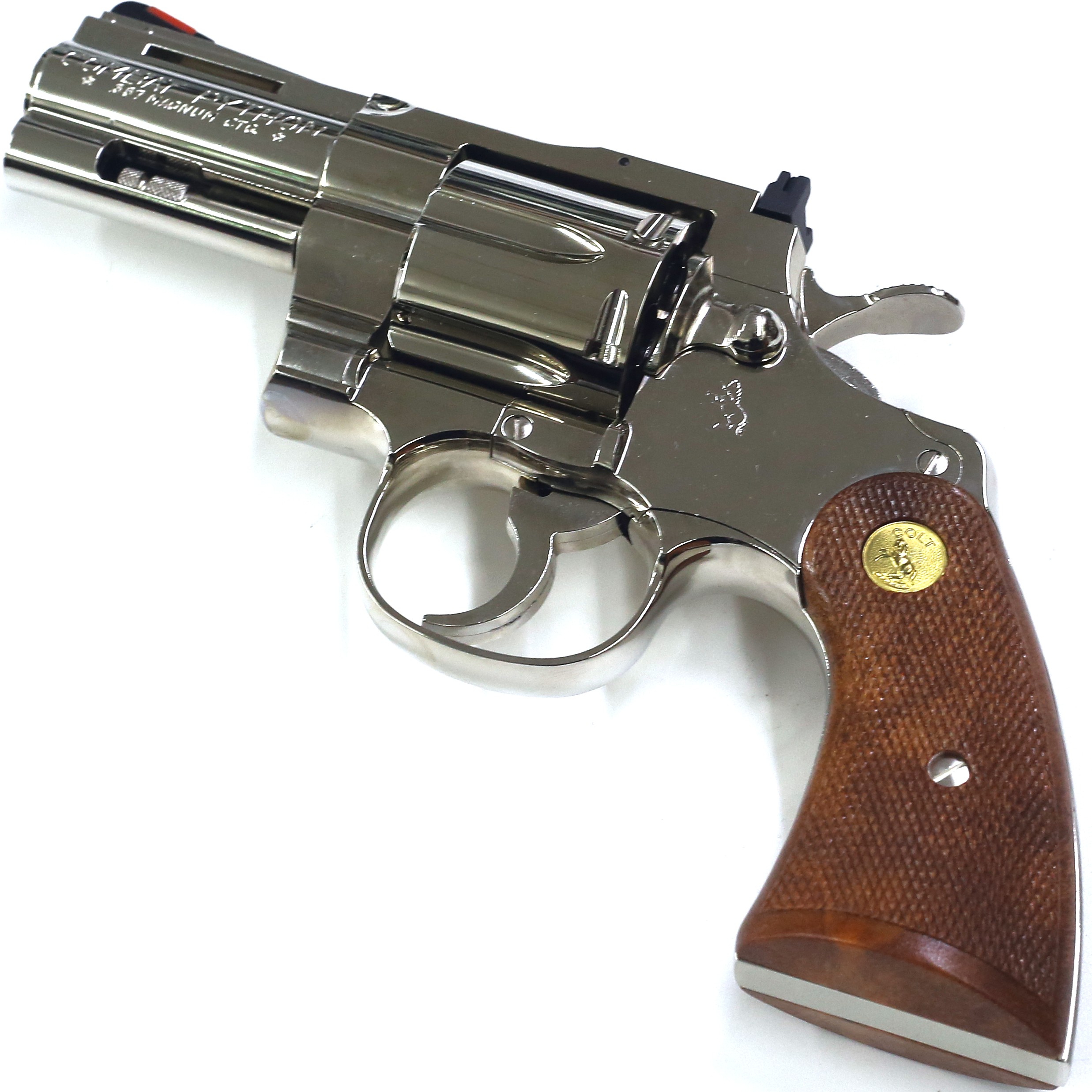 タナカ COLT PYTHON 3㌅ ニッケルフィニッシュ R-model