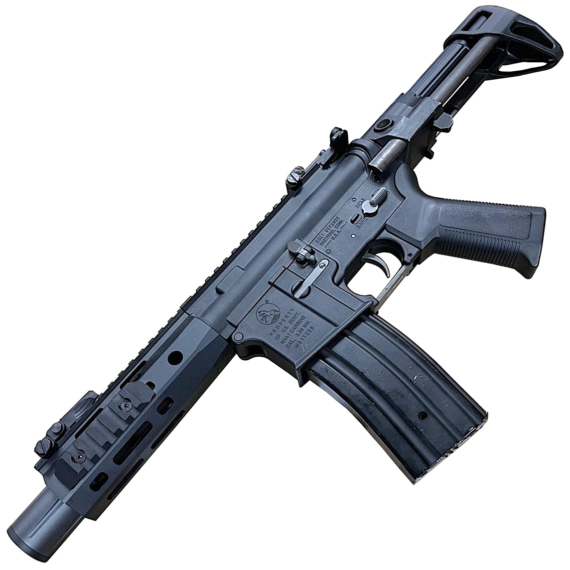 S&T M4 URX4 M-lok SD PDW-S BK