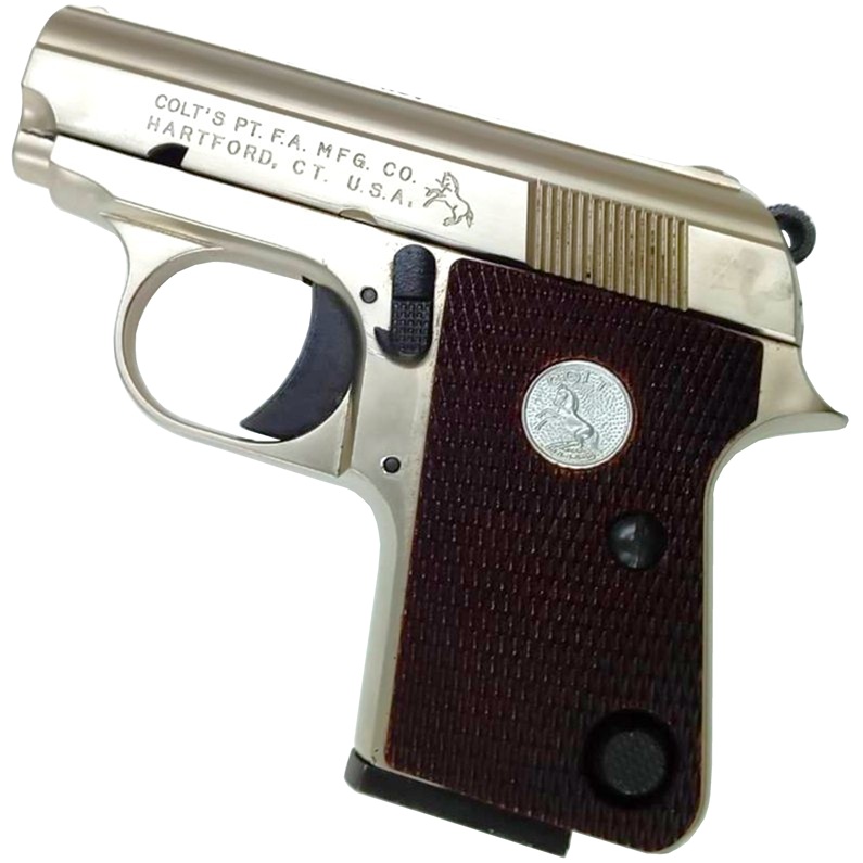 マルシン工業 旧型 COLT .25AUTO NICKEL FINISH