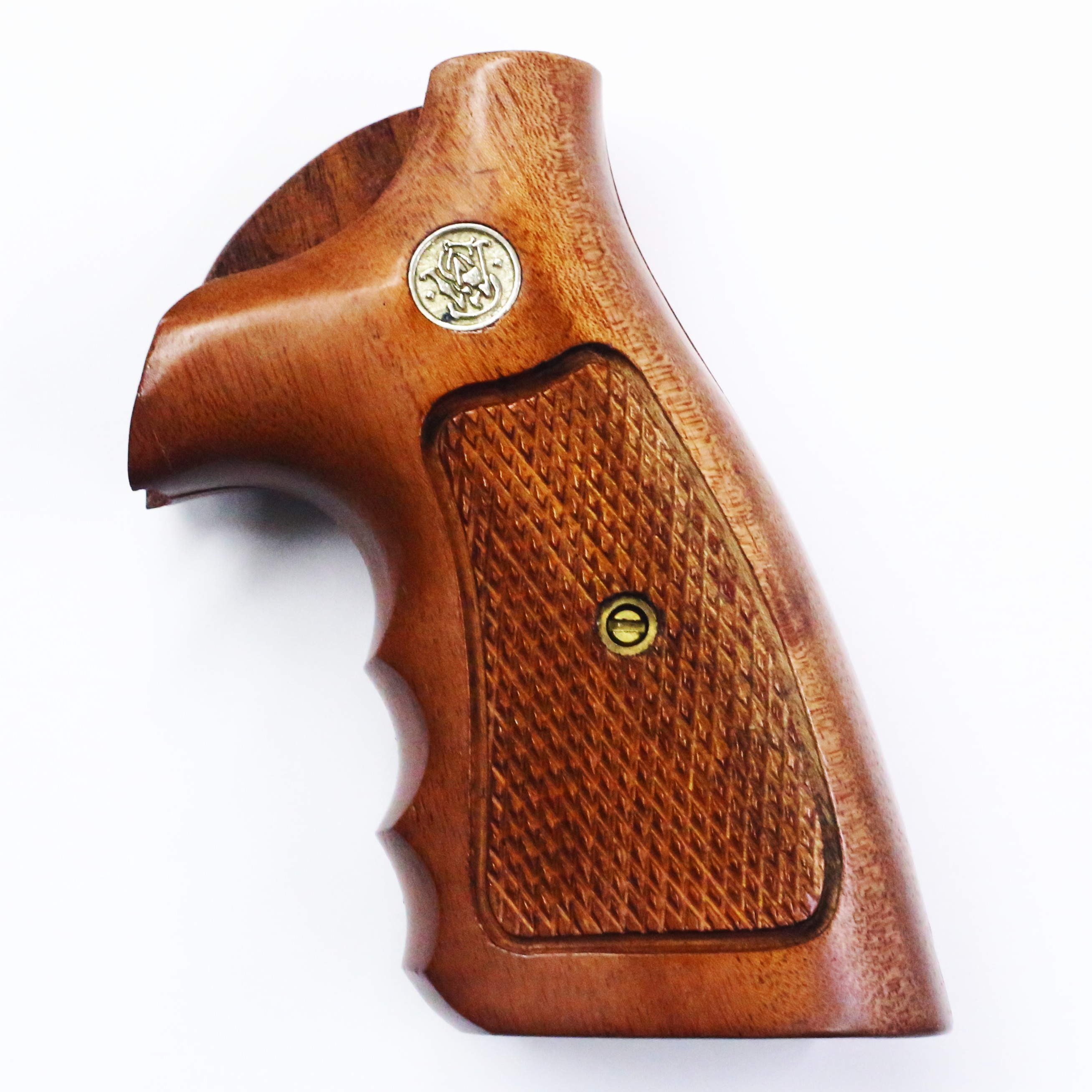 メーカー不明 S&W Nフレーム用 木製グリップ