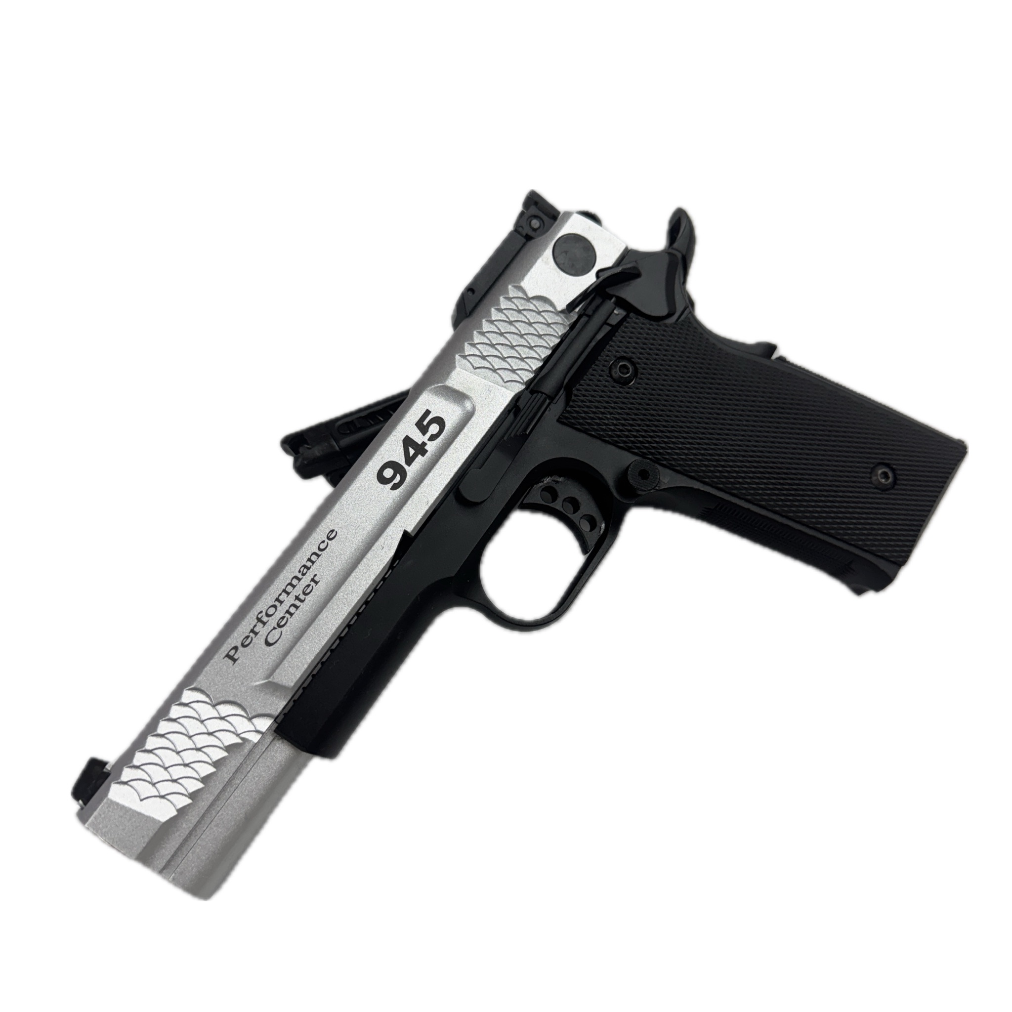 DoubleBell №784Y S&W M945 SVスライド BKグリップ ②