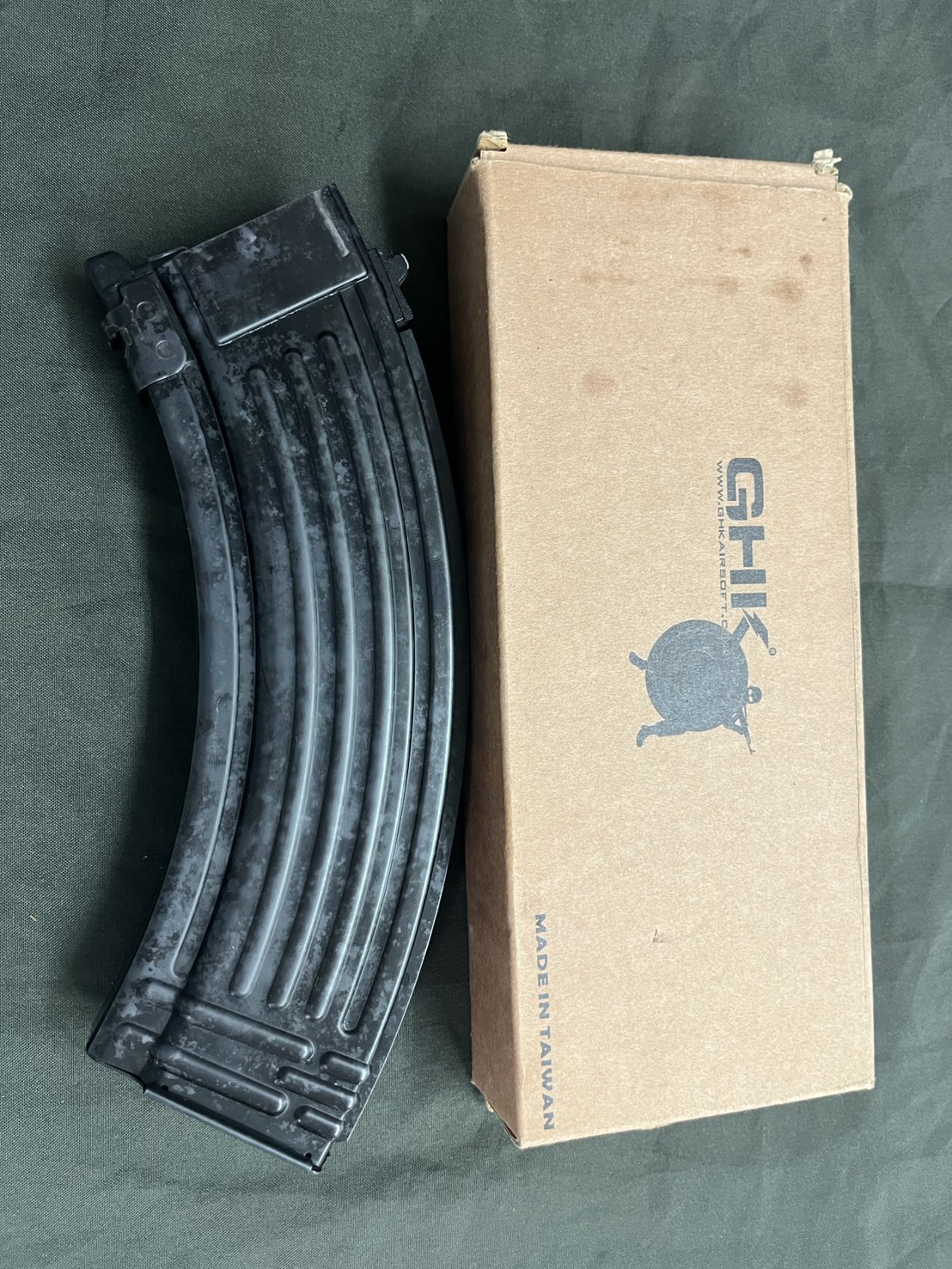 GHK GKM(AKM)用 スペアマガジン V2 (フロンガス仕様)