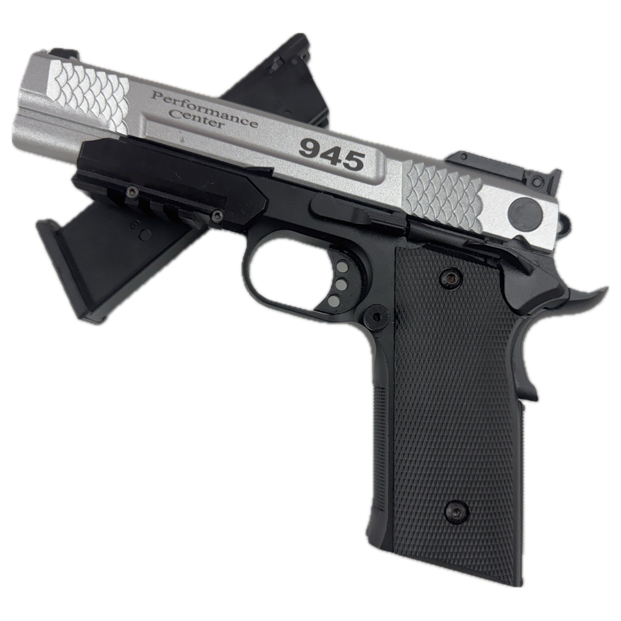 DoubleBell №784Y S&W M945 SVスライド BKグリップ ①