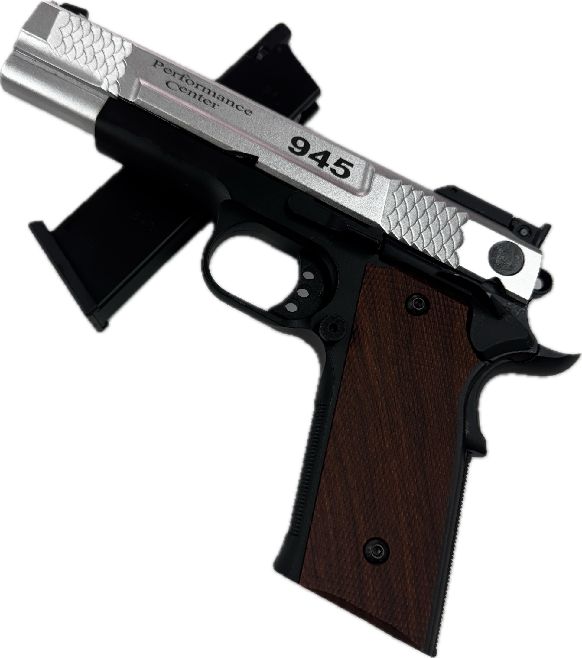 DoubleBell №784Y-1 S&W M945 SV フェイクウッドグリップ ②