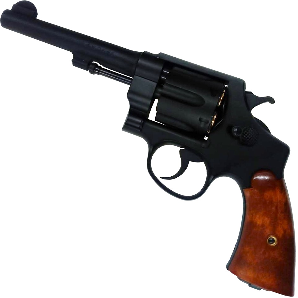 タナカ S&W M1917 US MILITARY 5.5㌅ HW HE2