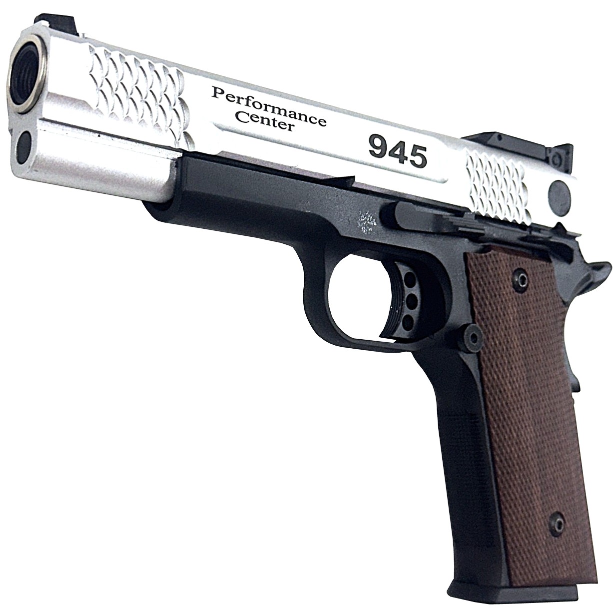 DOUBLE BELL №784Y-1 S&W M945 SVスライド ブラウングリップ ①